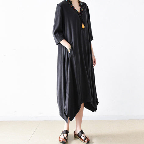 2025 trend autumn casual dress oversize maxi dresses