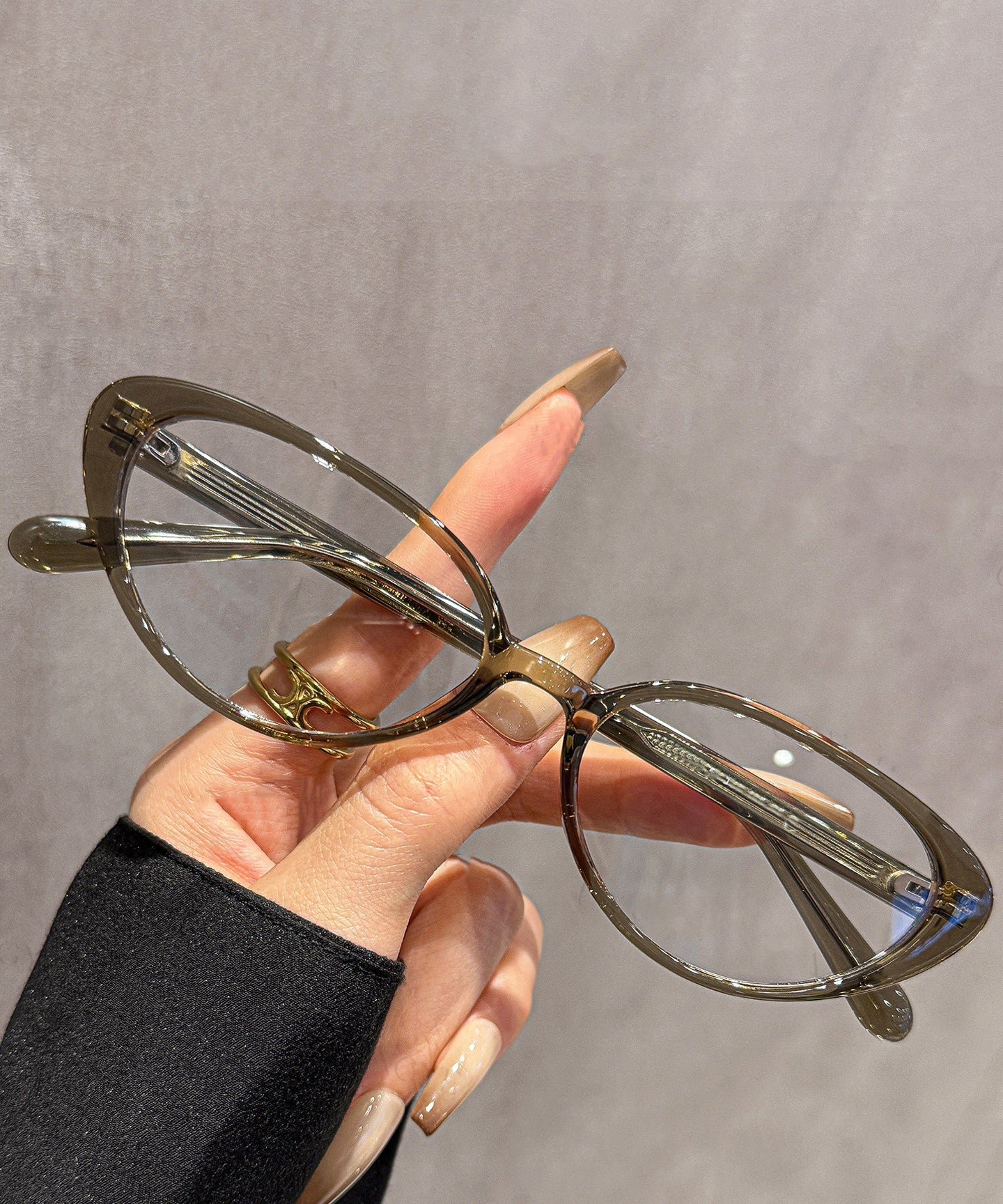 2026 New Mulberr Resin Blue Light Blocking Full Frame Reading Glasses