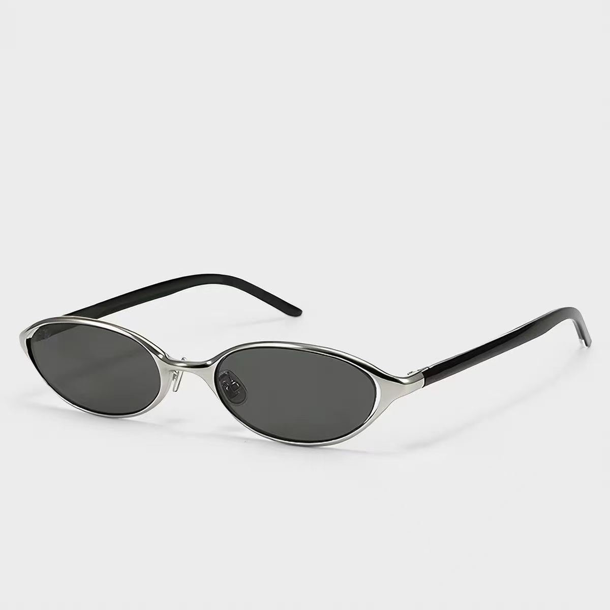 2026 New Versatile Brown Metal Men's Sunglasses