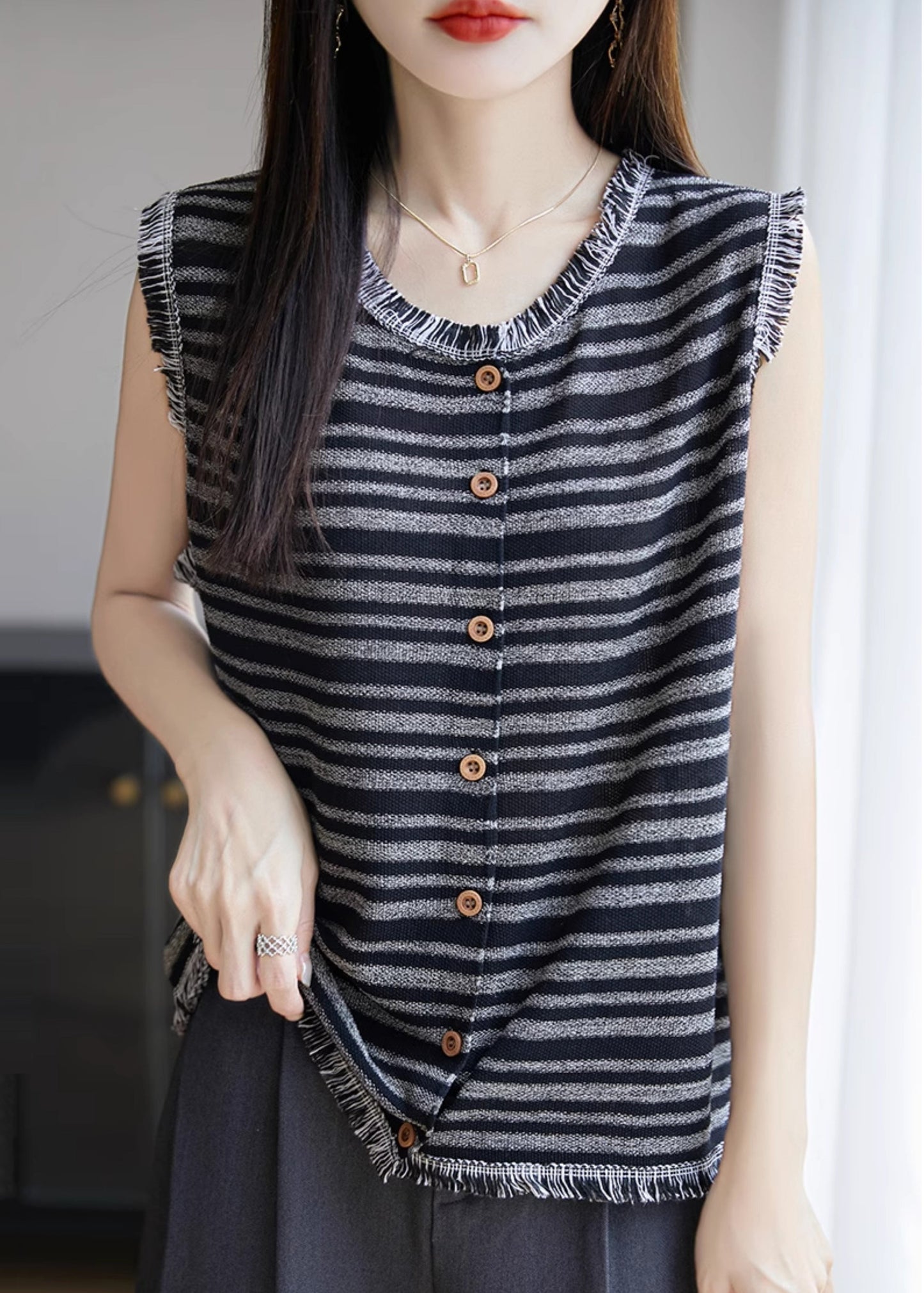 Art Blue Print Chinese Button Silk Oriental Dresses Summer