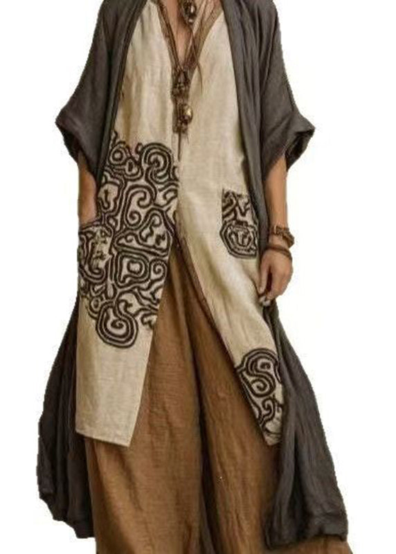 Boho V Neck Print Three Piece Set Summer