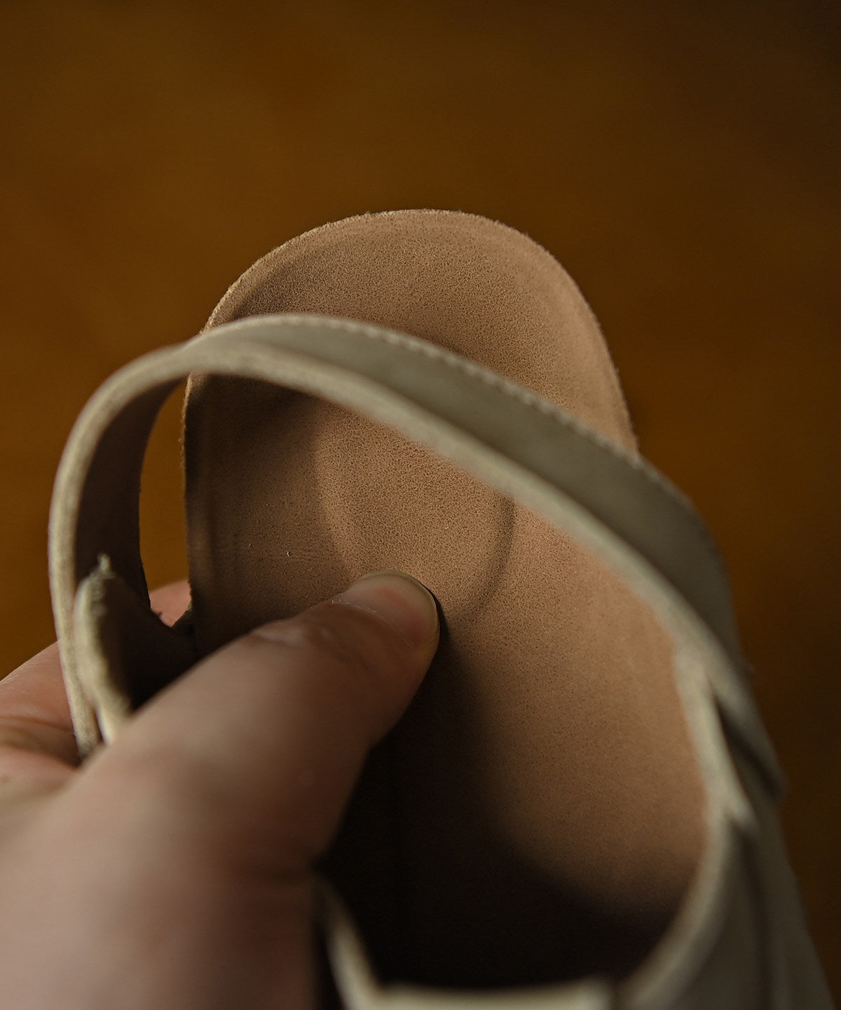 Comfortable Beige Water Sandals Hollow Out Water Sandals