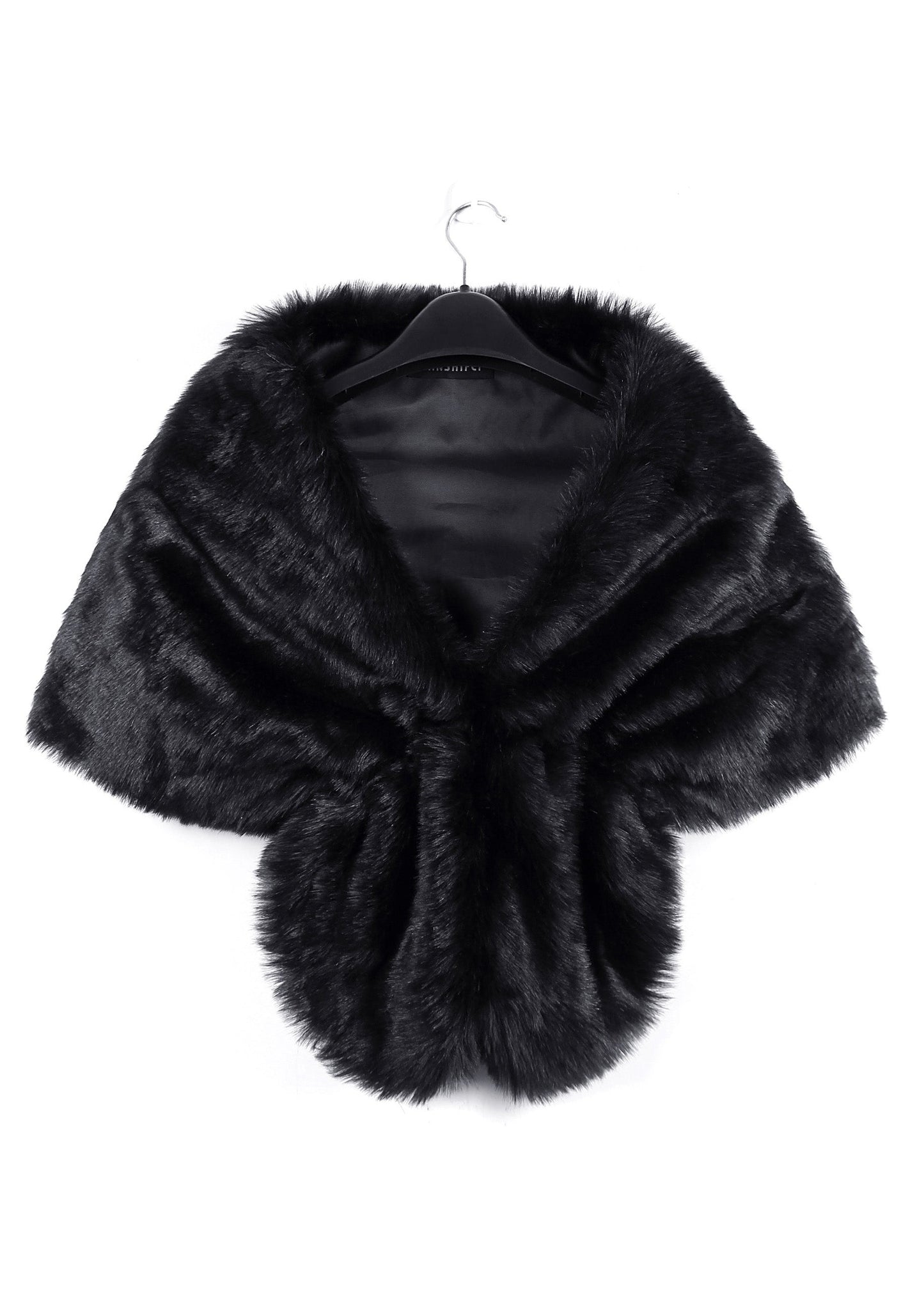 Fashion Brown Versatile Faux Fur Shawl