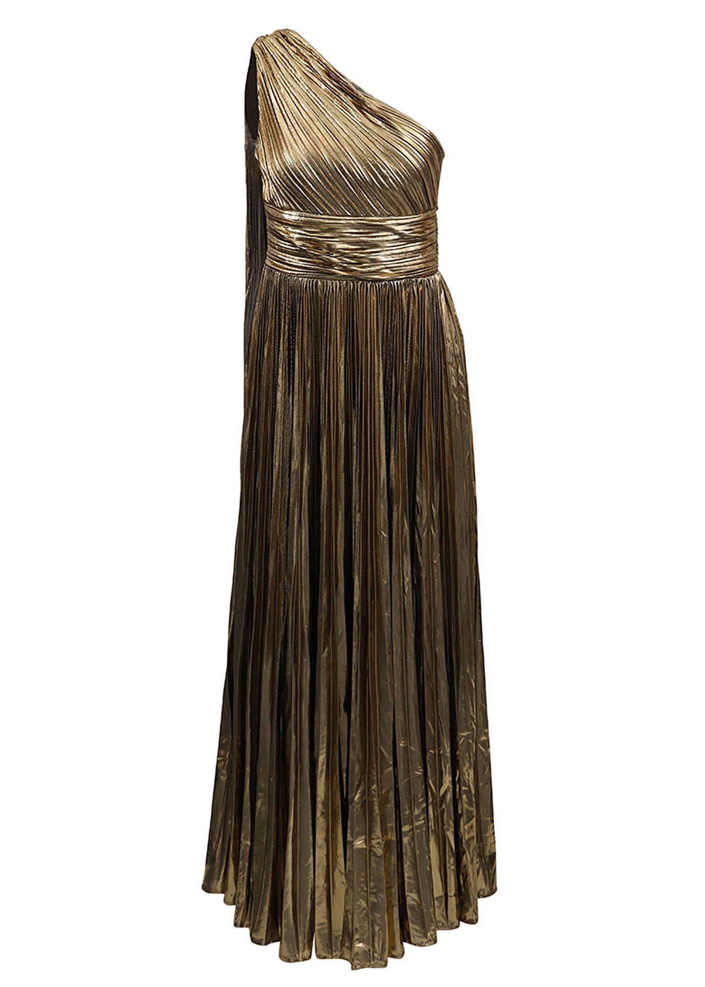 Fashion Silver One Shoulder Wrinkled Patchwork Silk Dresses Summer