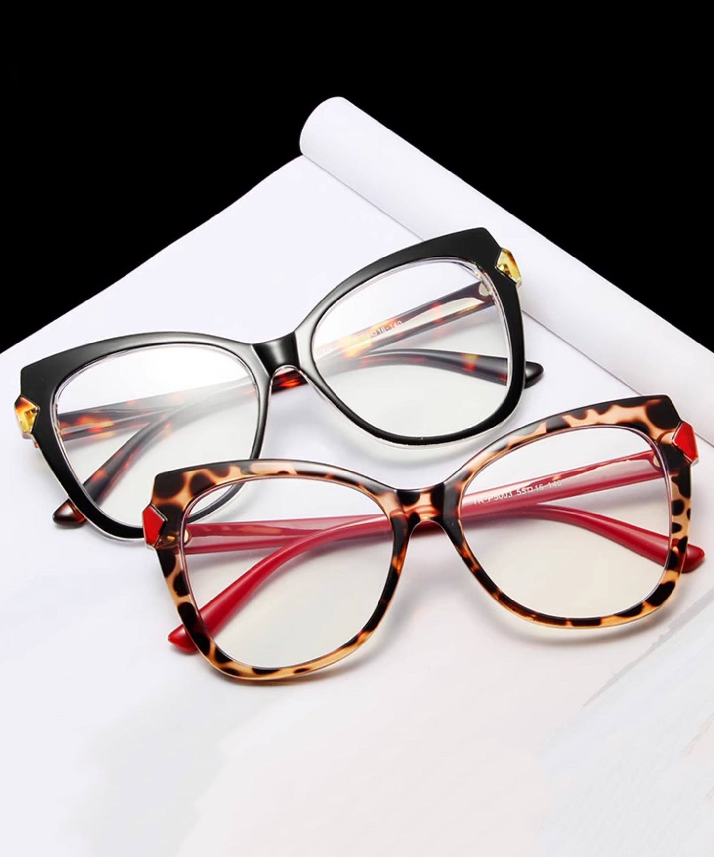 Fashionable New Red Leopard Full Frame Reading Glasses