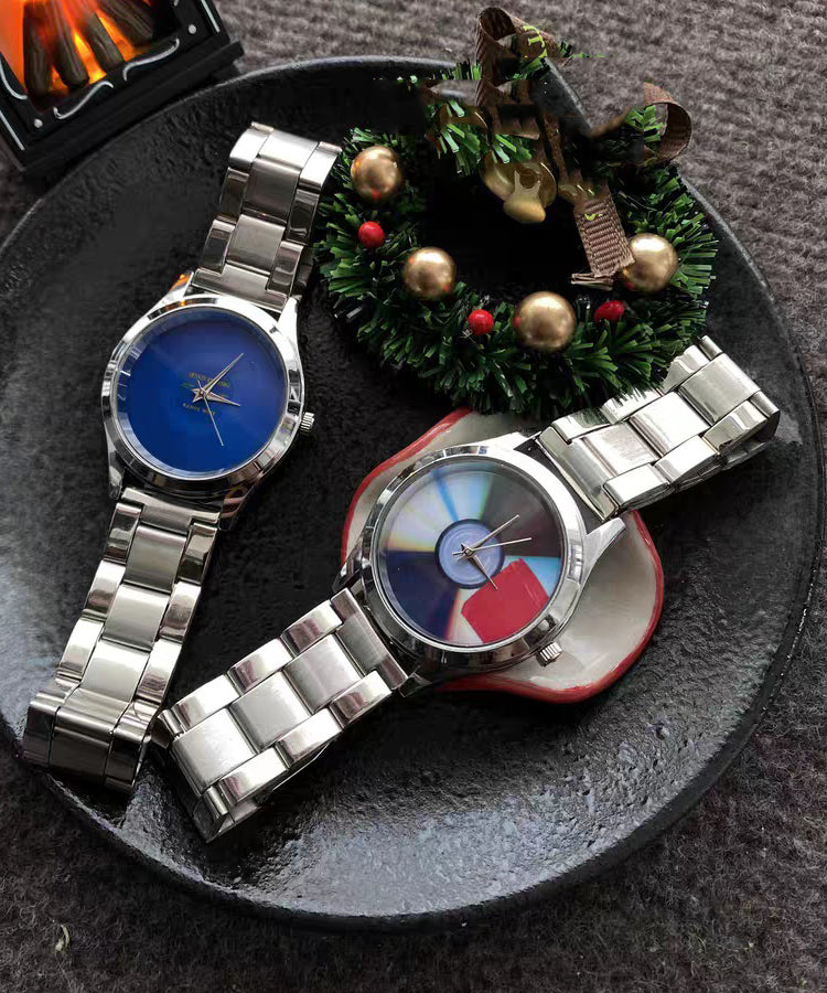 Fine Rainbow Stainless Steel Waterproof Men Watches
