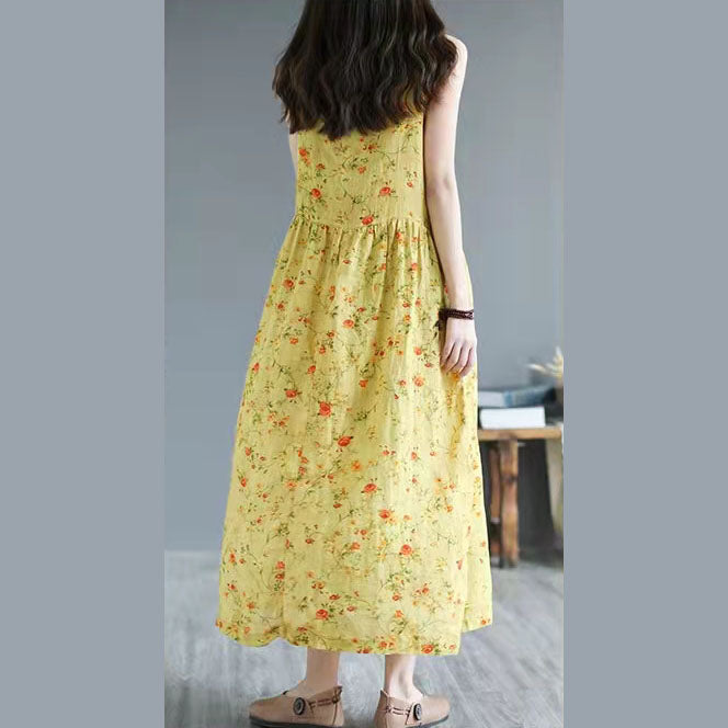 French Black Geometry print cotton clothes Spaghetti Strap Dresses summer Dresses