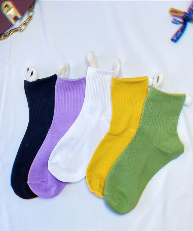 Japanese Cute Girl Versatile Cotton Crew Socks