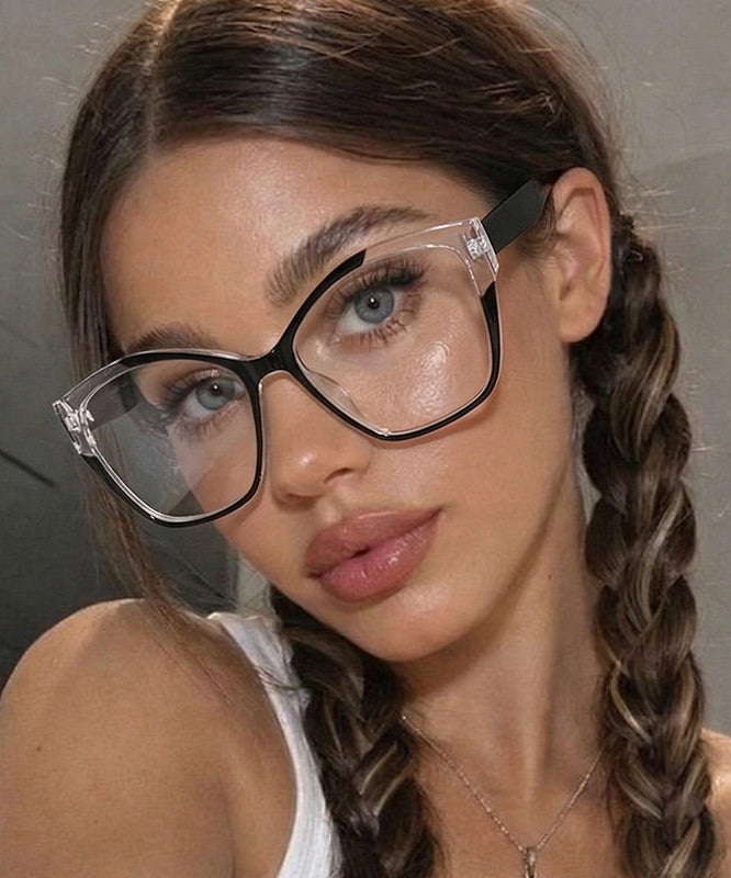 Ladies' Fashion Frame Blue Full Frame Reading Glasses
