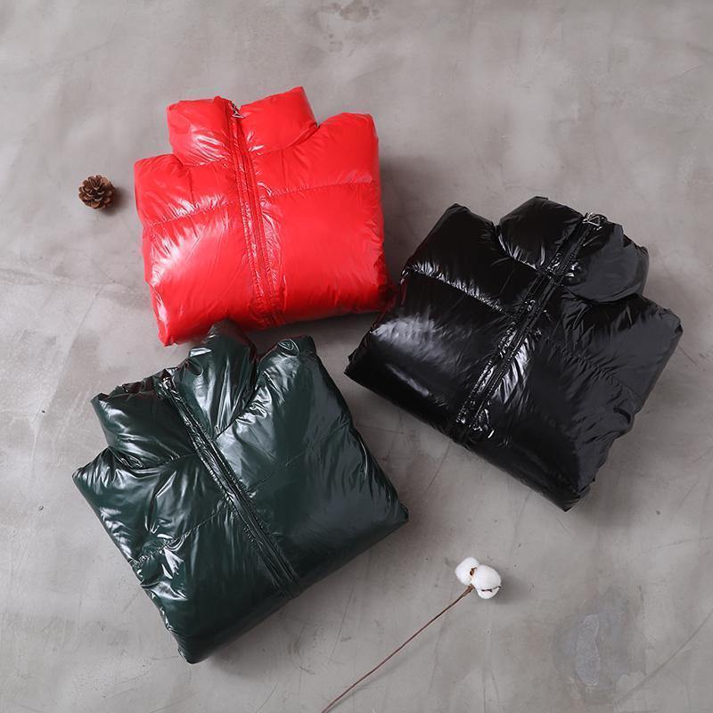 Luxury black hooded goose Down coat plus size clothing down jacket winter stand collar coats - SooLinen