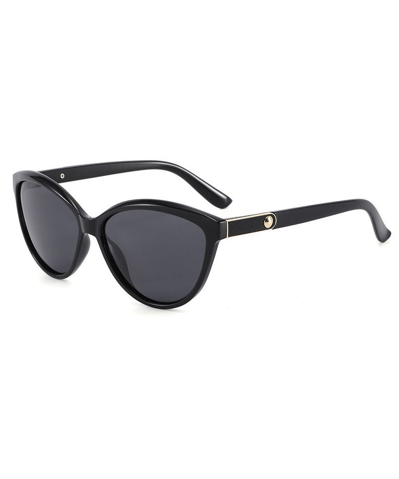 New Korean Style Fashion Beige Coffee Polarized Sunglasses