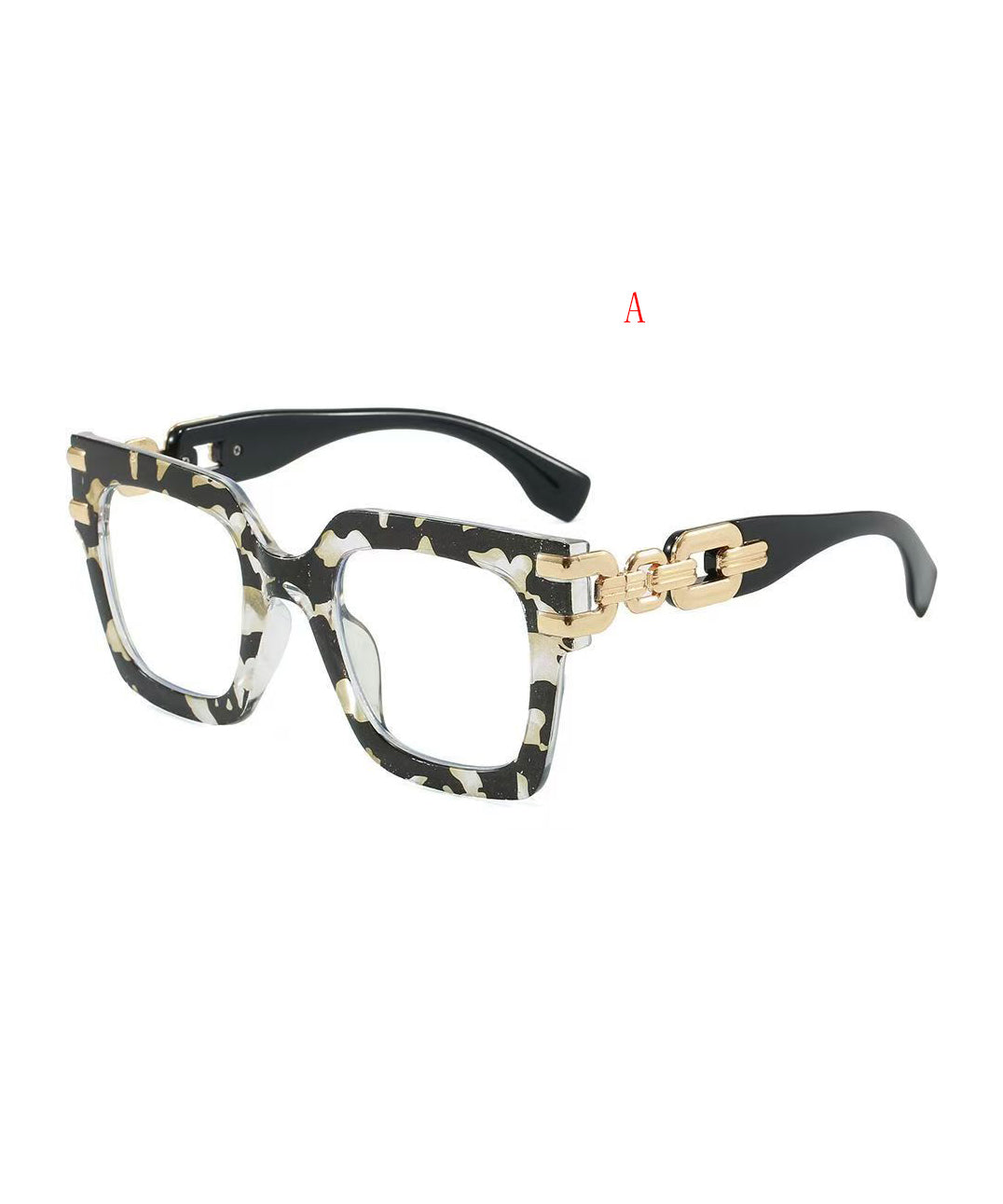 New Large Frame Fashion Print Full Frame Reading Glasses