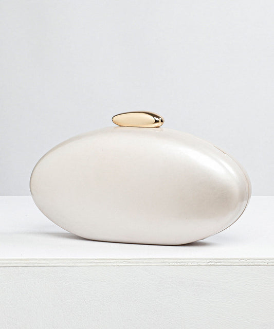 New Purple Acrylic Chain Evening Bag
