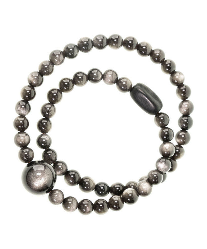 Original Design Retro Obsidian Cat Eye Unisex Bracelet