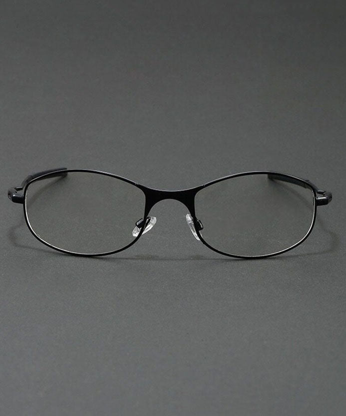 Retro Black Metal Square Unisex Sunglasses