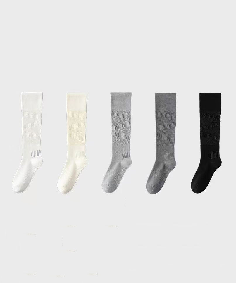 Summer Thin Breathable Sports Fitness Pressure Socks