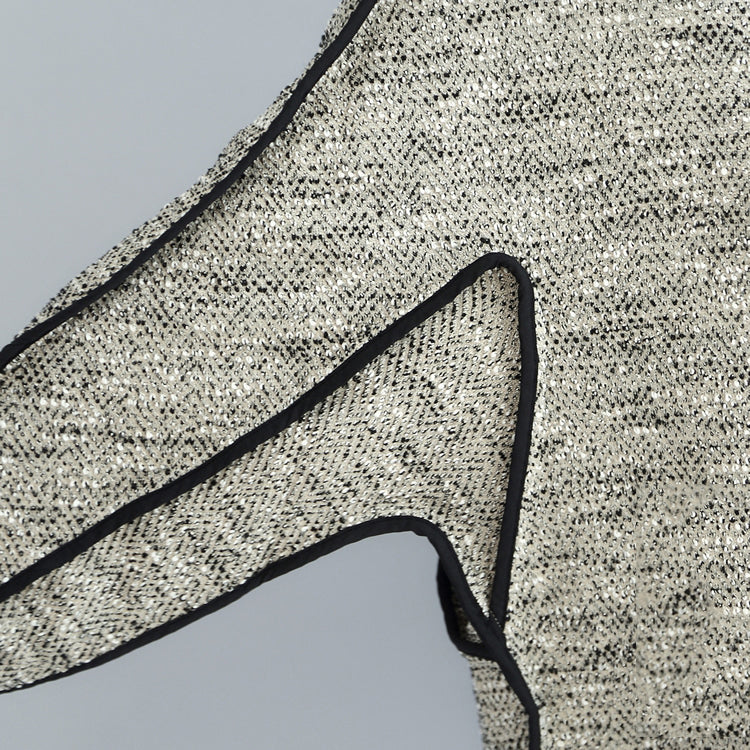 fall fashion 2025 casual knit cotton dresses light gray long sleeve sweater dress