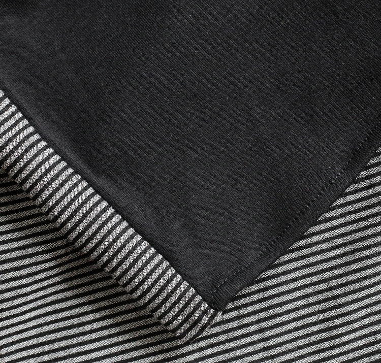 the lost 2025 strip cotton caftans fashion cotton dresses long oversized casual outfits