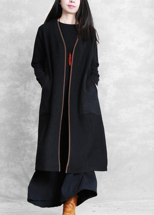 vintage oversize maxi coat dull green pockets Coats - SooLinen