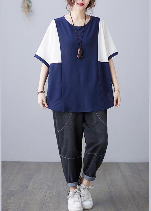 Elegant Pink O-Neck Half Sleeve Summer Blouse Top