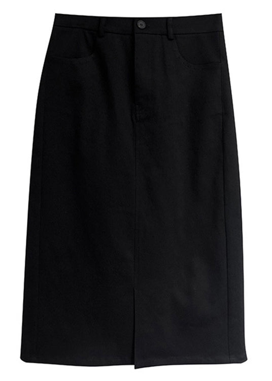 Loose Apricot V Neck Button Knit Tops And Skirts Two Piece Set Fall