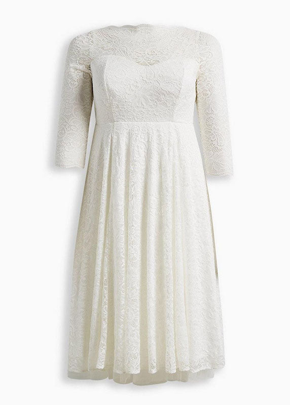 Women Pink Tulle Patchwork Zippered Lace Long Dresses Fall