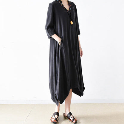 2025 trend autumn casual dress oversize maxi dresses