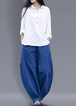 Load image into Gallery viewer, Beautiful harem pants cotton Boho Work Outfits burgundy long pants