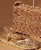 2024 New Summer Hollow Buckle Beach Walking Sandals