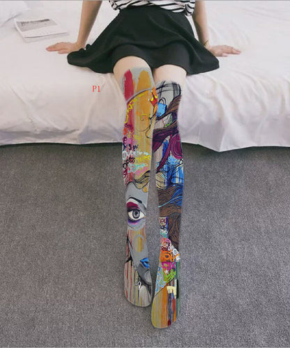 2026 Korean Cute Anti Slip Knee High Socks Long Tube Socks