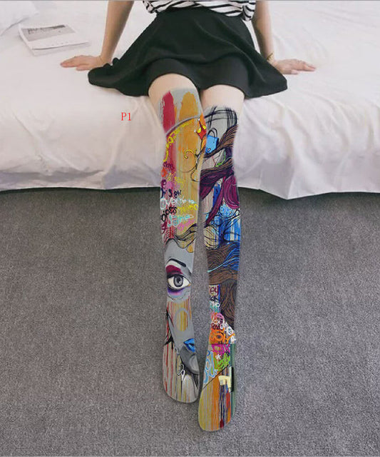 2026 Korean Cute Anti Slip Knee High Socks Long Tube Socks