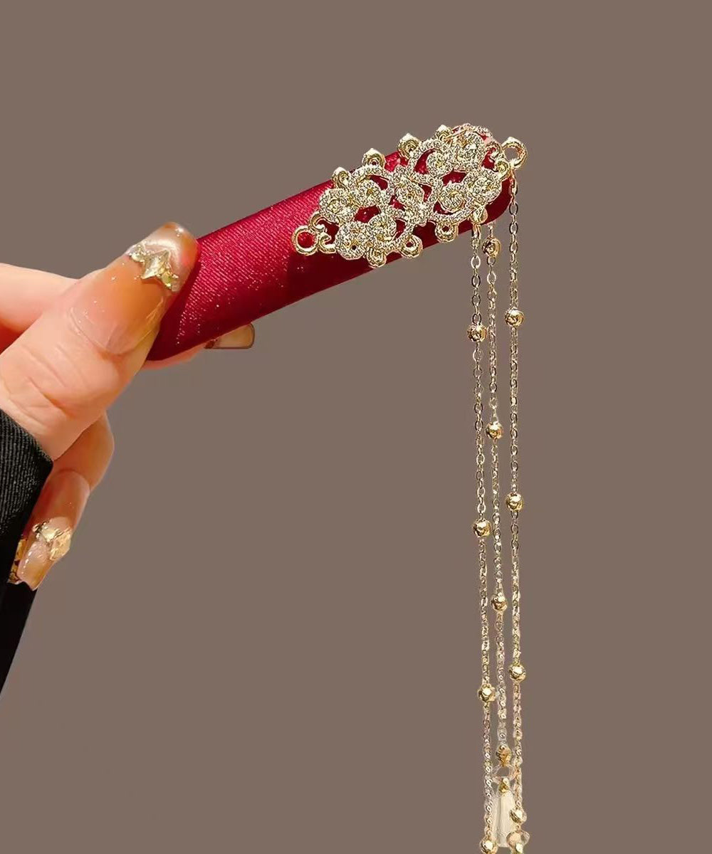 2026 New Red Tassel Chinese Style Hairpin