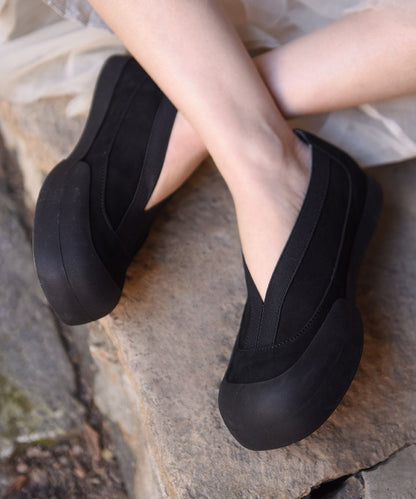 2026 Splicing Comfy Loafer Shoes Caramel Sheepskin