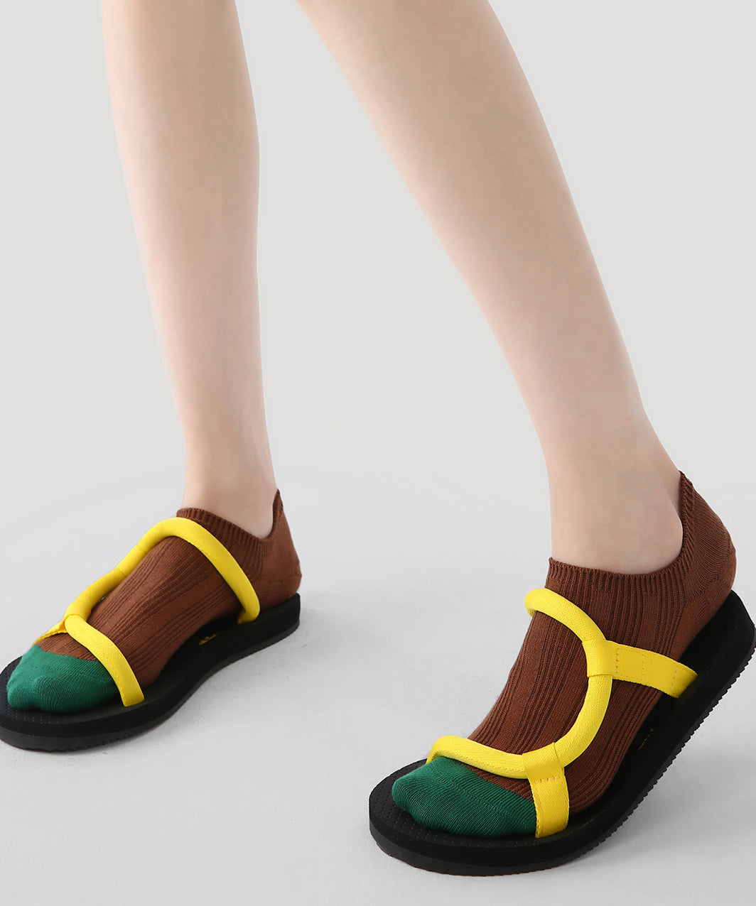 2026 Summer Breathable Color Blocking Versatile Boat Socks