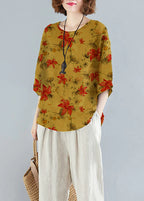 Simple Navy O-Neck Patchwork Applique Print Cotton Tank Tops Summer