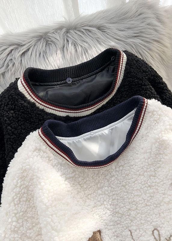 Aesthetic beige knitted pullover o neck false two pieces sweaters - SooLinen