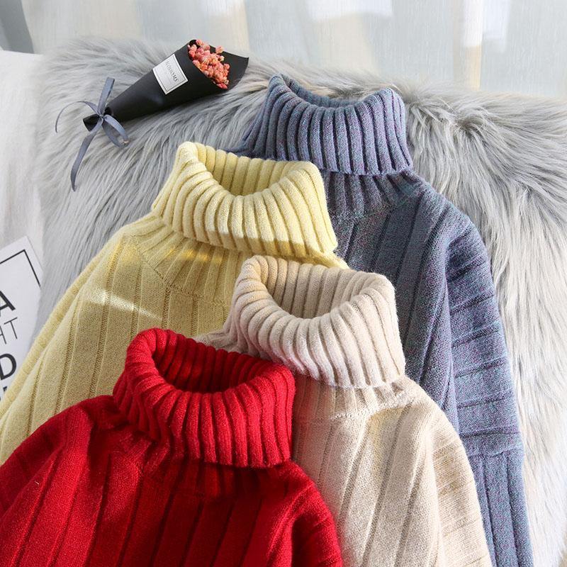 Aesthetic high neck beige knit sweat tops spring fashion low high designknit blouse - SooLinen