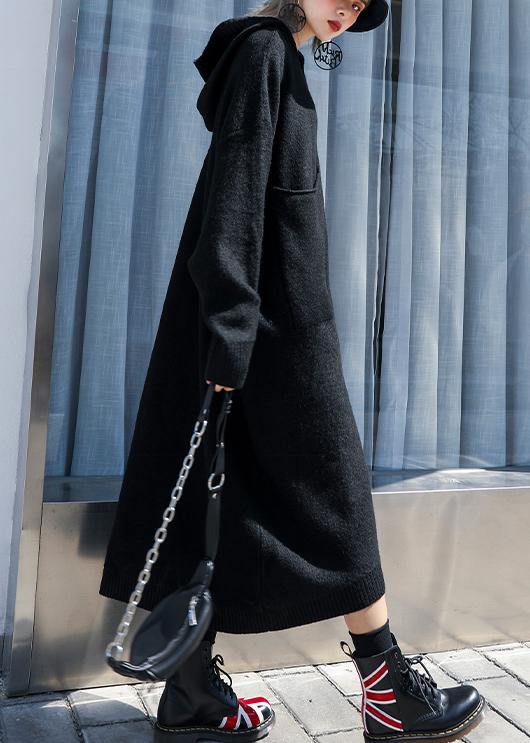 Aesthetic winter Sweater patchwork Aesthetic Vintage gray knitwear - SooLinen