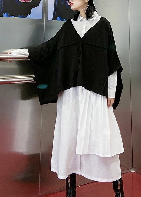 Autumn suit fashion temperament large size western style dress vest two-piece - SooLinen