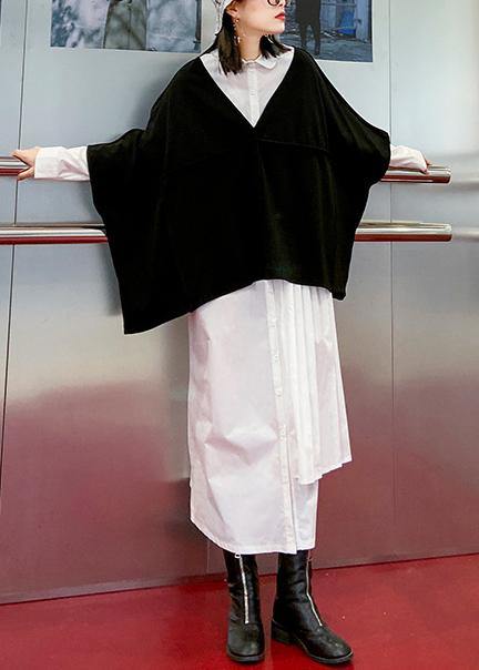 Autumn suit fashion temperament large size western style dress vest two-piece - SooLinen