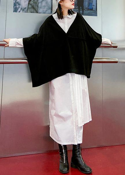 Autumn suit fashion temperament large size western style dress vest two-piece - SooLinen