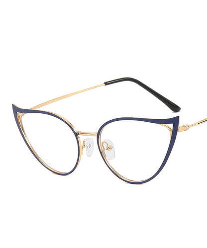 Beautiful Purple Metal Full Frame Reading Glasses