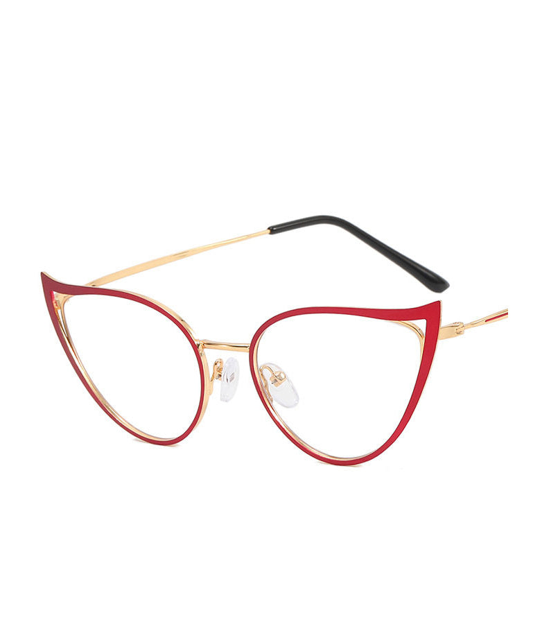 Beautiful Purple Metal Full Frame Reading Glasses