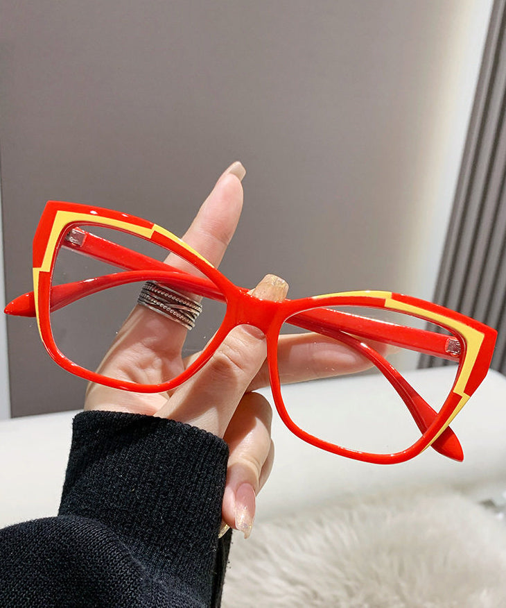 Beautiful Red Women Full Frame Reading Glasses