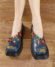 Load image into Gallery viewer, Beautiful Yellow Splicing Hollow Out Flower Chunky Slide Sandals