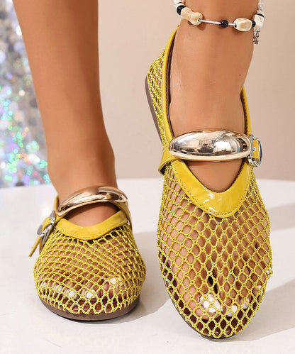 Blue Best Sandals For Walking Breathable Mesh Chic Splicing