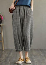 Load image into Gallery viewer, Bohemian Blue Pockets Summer Linen Pants