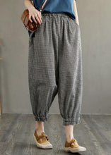 Load image into Gallery viewer, Bohemian Yellow Pockets Summer Linen Pants