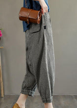 Load image into Gallery viewer, Bohemian Purple Pockets Summer Linen Pants