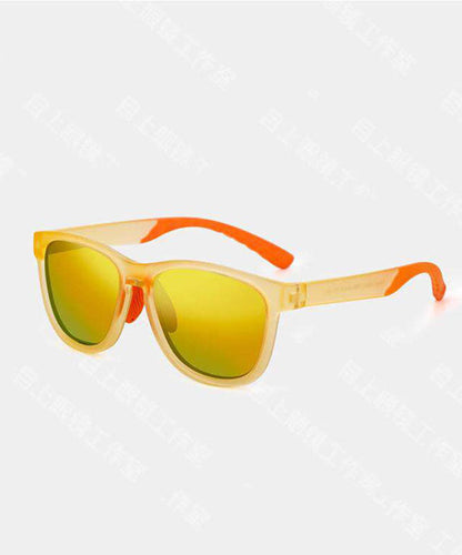 Bohemian Yellow Resin UV Protection Unisex Sunglasses